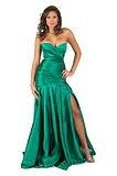 Miss Universe 2011 Official Long Evening Gown Portraits Cayman Islands Cristin Alexander