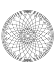Mandalakleurplaten Nl Mandala Kleurplaten