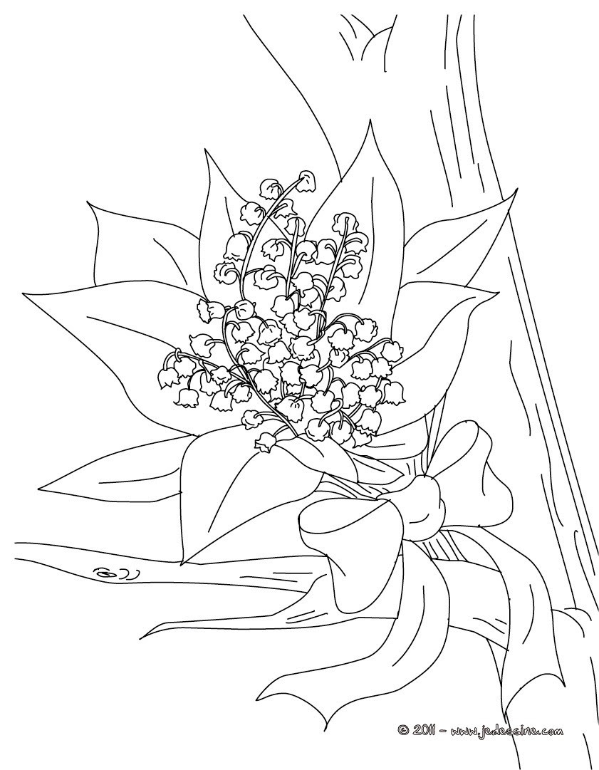 Coloriage De Fleurs Coloriages Coloriage à Imprimer