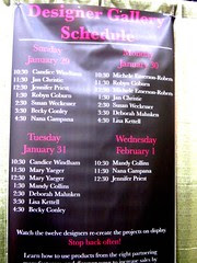 CHA Day 1, The Schedule! 2