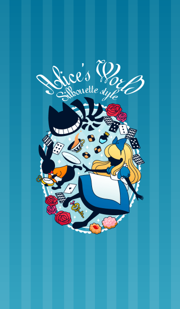 シルエットスタイル 不思議の国のアリス Line着せかえ 360円 オシャレ系