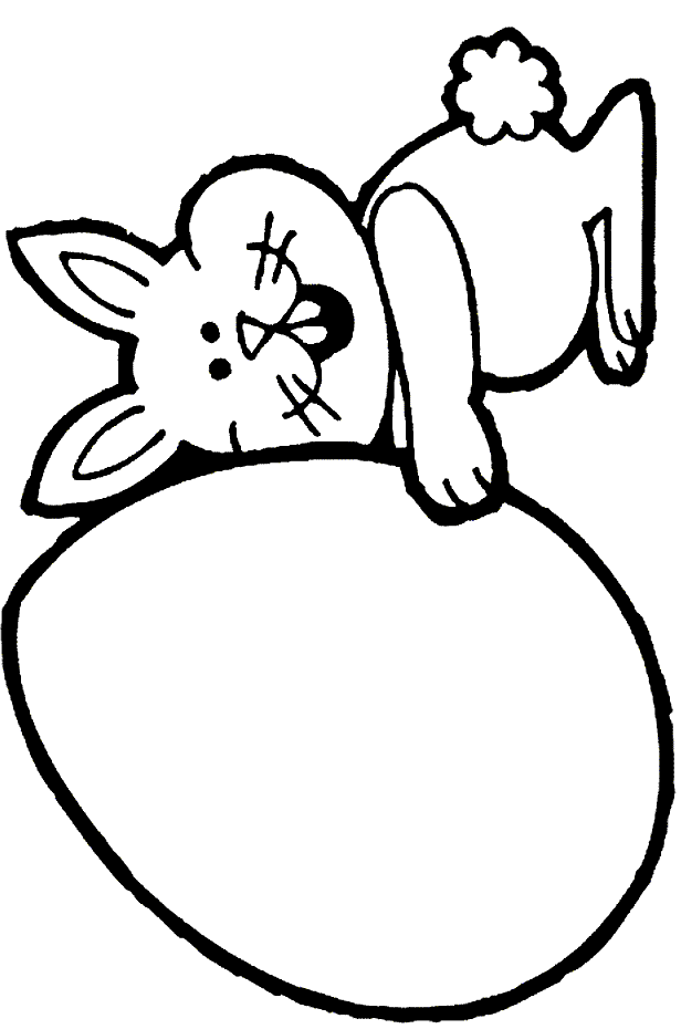 big easter bunny colouring pages  clip art library