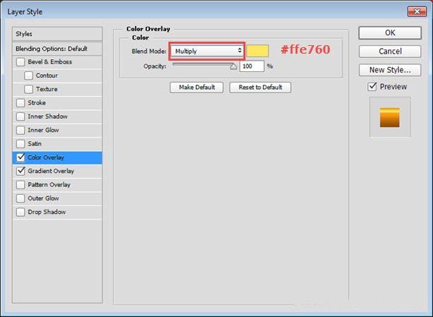 Efek Teks Gold Sederhana di Photoshop