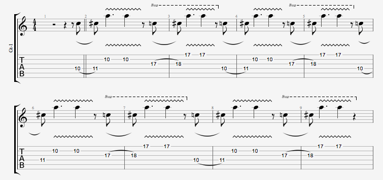 簡単に弾けるかっこいいギターソロ 電気六弦縦横無尽 音の藝術探求ブログ