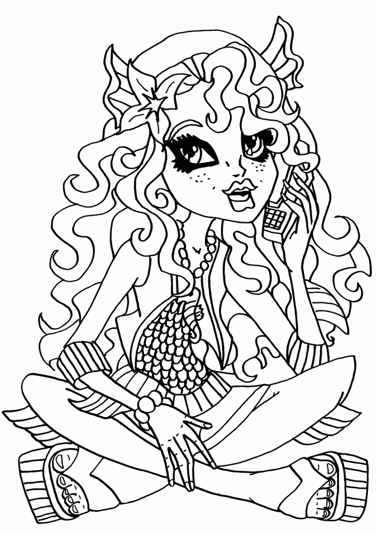 Sea Monsters Coloring Pages - Coloring Home