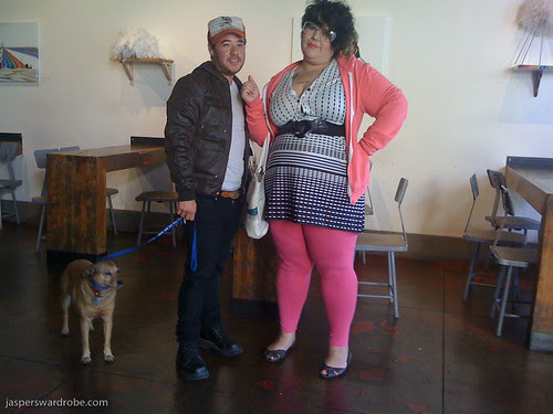 Queer Fat Femme Fashion | Hot Pink Leggings. Dec 31 2009
