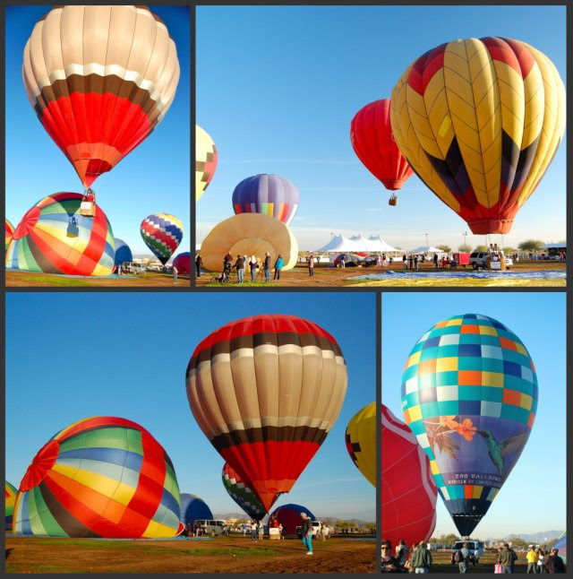 lots o' balloons collage
