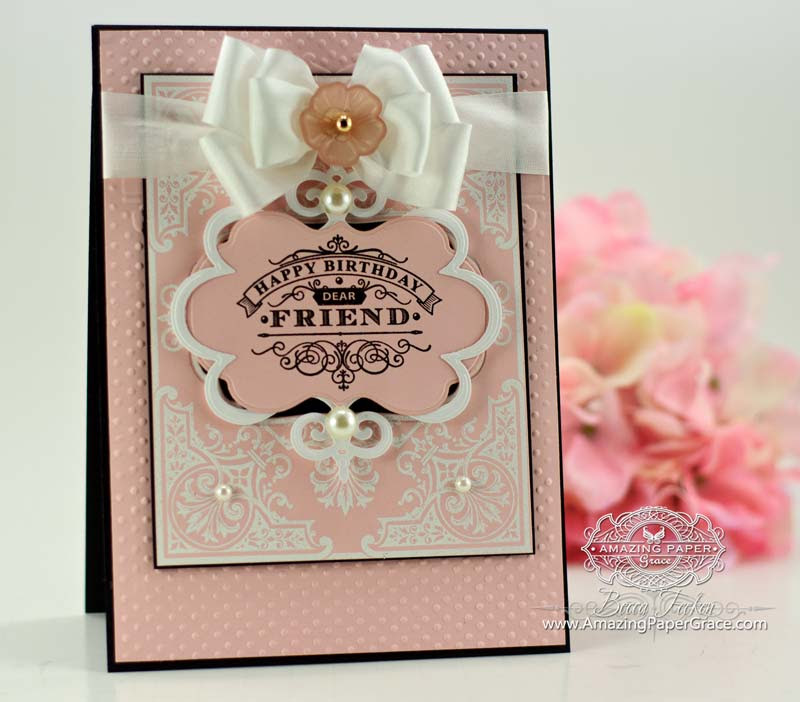 Elegant Corners Birthday Card » Amazing Paper Grace