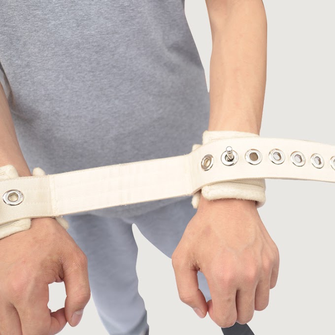 [Purchase] Standing Limbs Both Hands And Feet Magnetic Control Restraint Belt Suit For Bind Agitation Manic Psychiatric Health Care