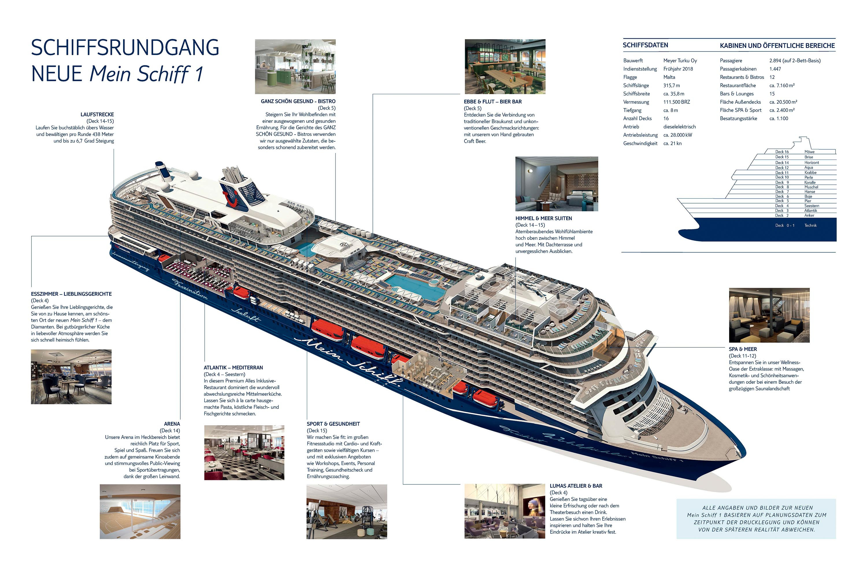 Die Neue Mein Schiff 1 Wird Zum Sportschiff Gosch Geht Von