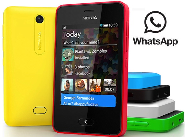WhatsApp Rolls out for Nokia Asha 501 users with New WhatsApp Rolls out for Nokia Asha 501 users with New