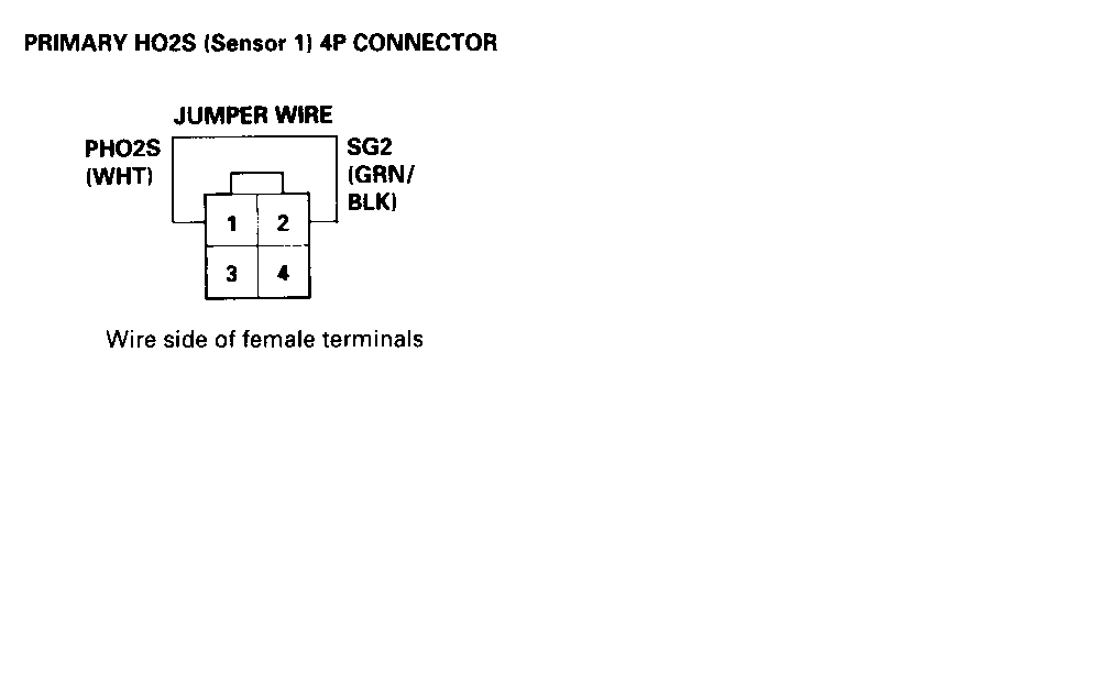 99 CX primary o2 sensor wiring - Honda-Tech