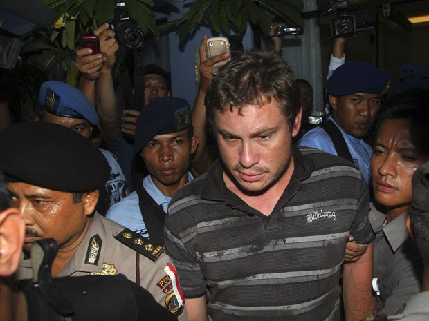 Matt Christopher foi detido após provocar alerta de sequestro no avião (Foto: Stringer/Reuters)
