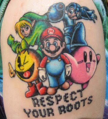 Nintendo Tattoo Photos - Take a Look I am not the type to get tattoos nor 
