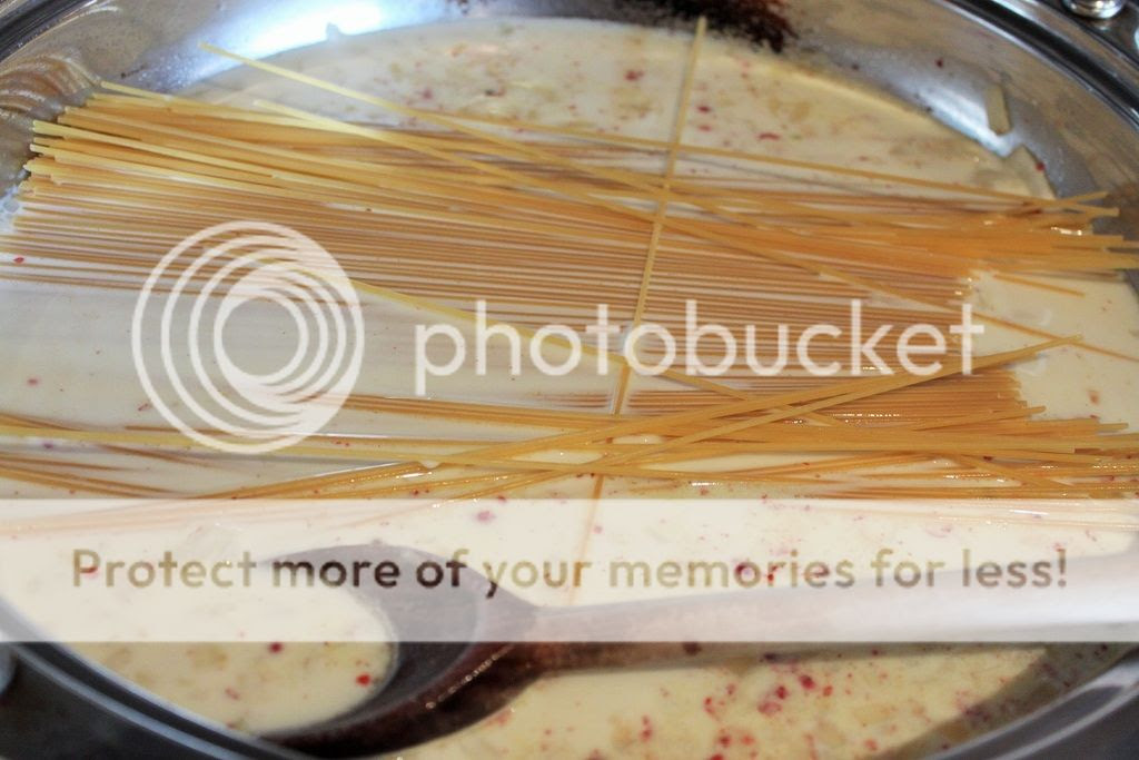 Quick amd Good Friday Seafood - Smoked Salmon and Broccolini One-Pot Spaghetti