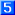 四角数字5