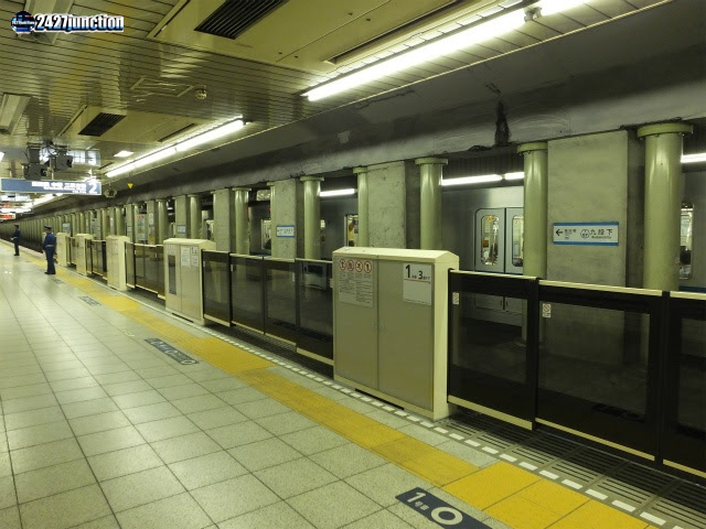 九段下駅 大開口ホームドア実証試験