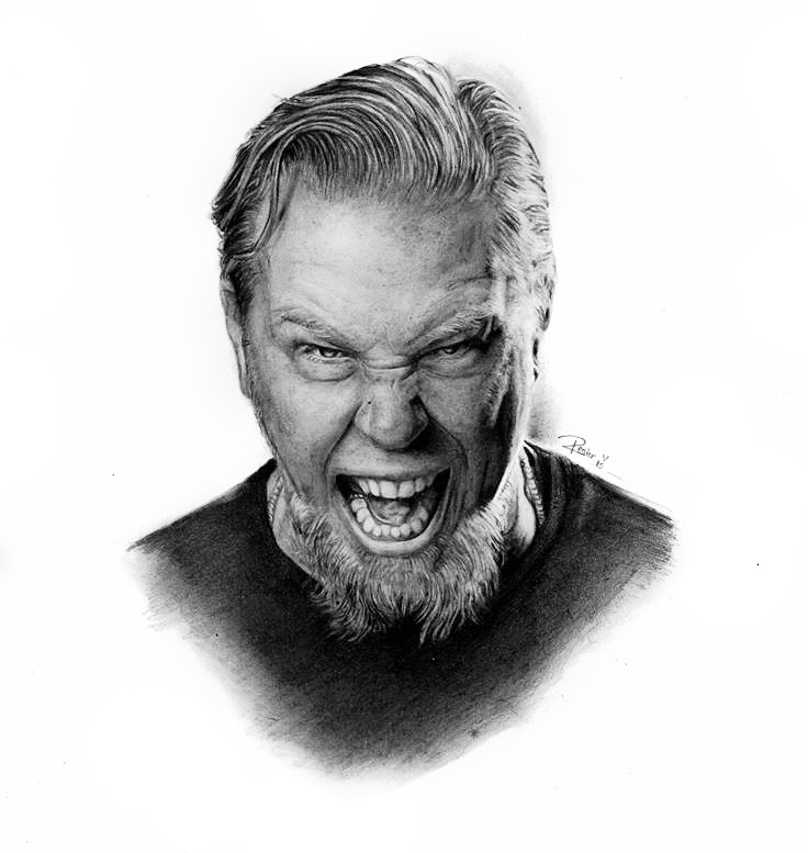 James Hetfield by reniervivas666 on DeviantArt