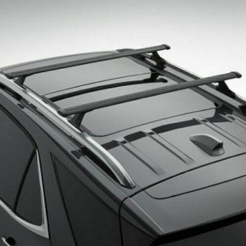 2018-2020 Equinox Terrain Roof Rack Cross Rail Bars Black