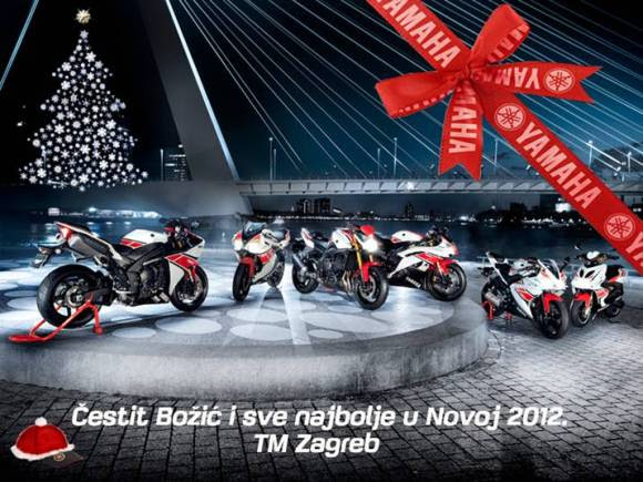 božićna čestitka 2011 Yamahina božićna čestitka   Novosti   Motorevija božićna čestitka 2011