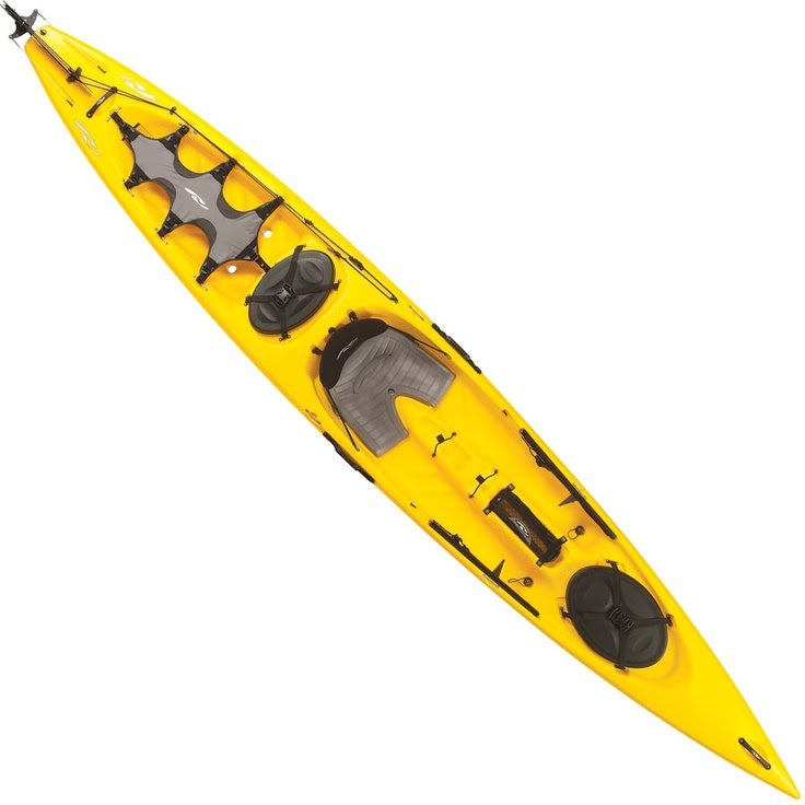 Necky Vector 14 Sit-On-Top Kayak $879.99 - Extra hull length allows ...