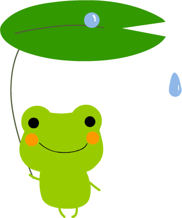 カエルイラスト 無料イラスト フリー素材2