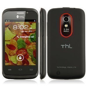ThL A1 Smart Phone 3.5 Inch IPS Screen Android 4.0 MTK6515 Cortex A9 1.0GHz - Black