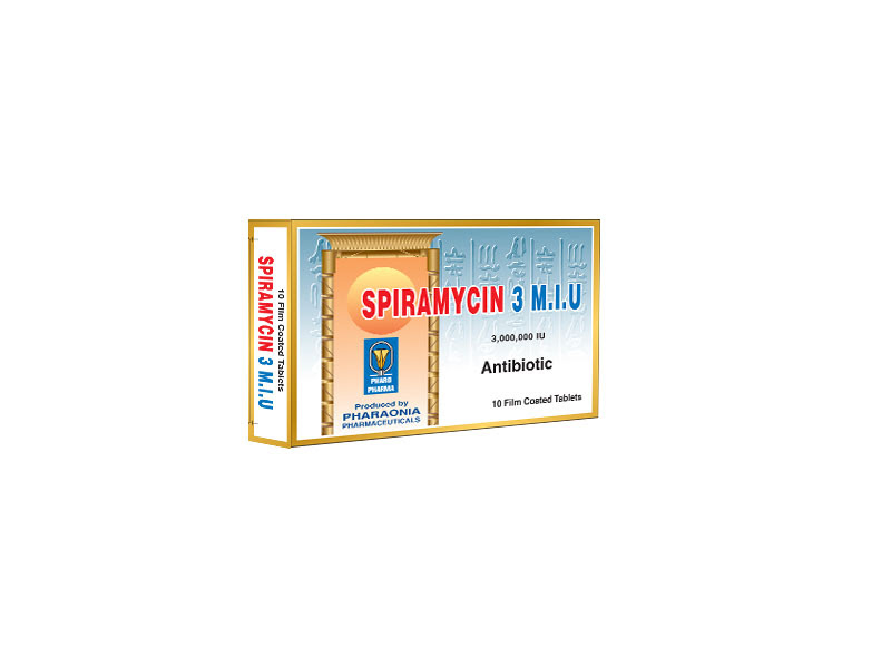 Spiramycin 3 M I Pharaoina Pharmaceuticals