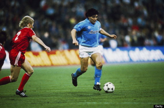 Diego Maradona's Live Is Life Warm-Up: 25 Years Ago Today