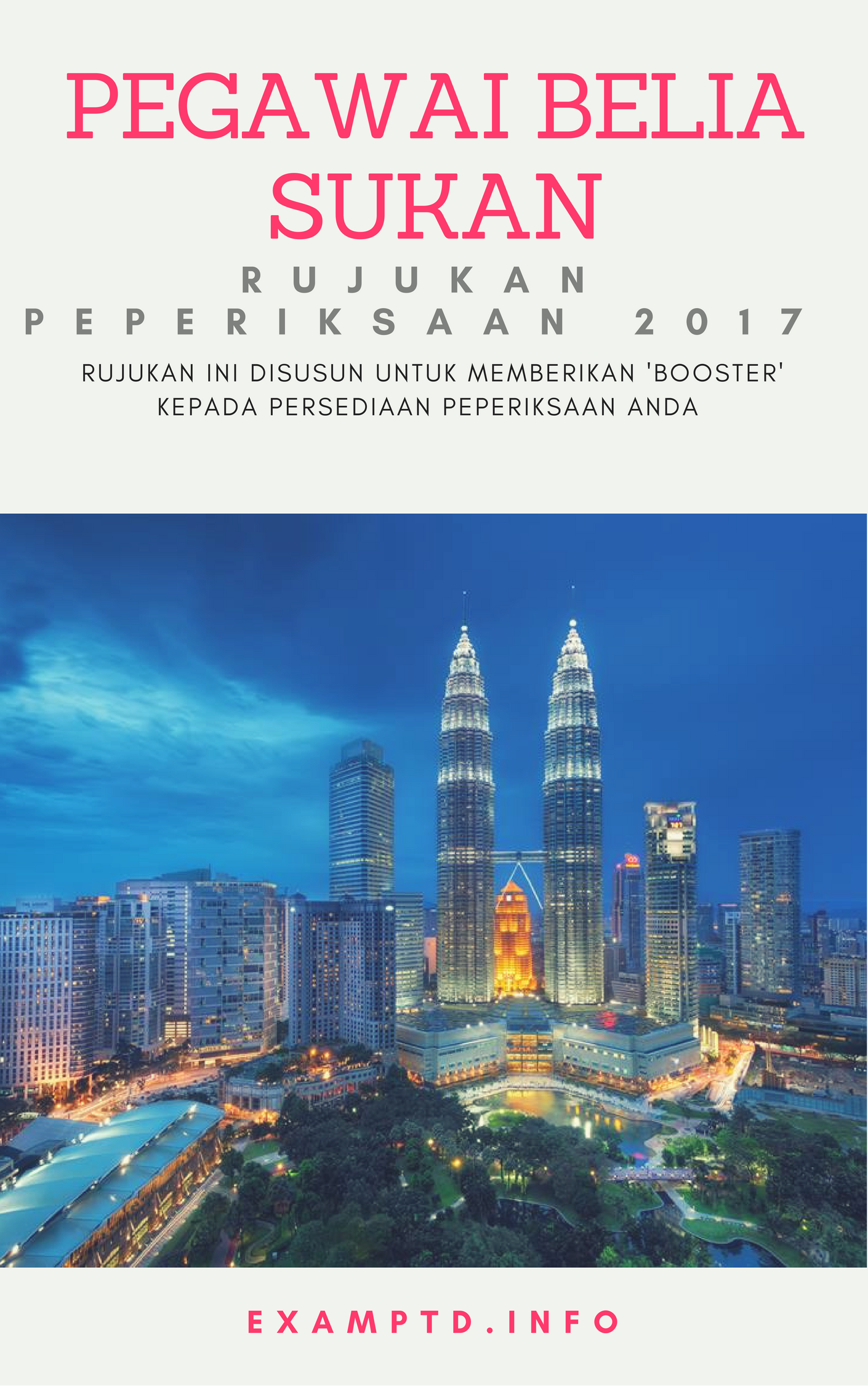 PANDUAN PEPERIKSAAN PEGAWAI BELIA DAN SUKAN S41 - Exam PTD