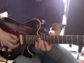Milan Polak Guitar Lesson #6 - "No God" solo pt.2 (string skipping, sweeping, tapping)
