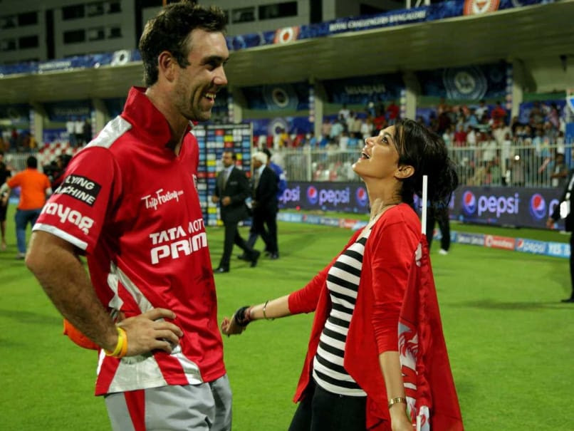 preity Zinta Glenn Maxwell IPL
