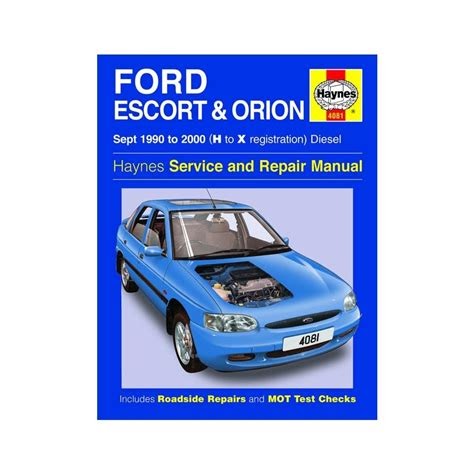 Download Car Workshop Manuals Ford Escort Diesel