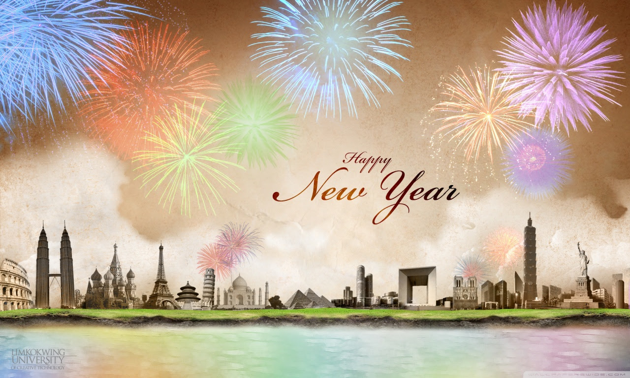 Happy New Year ❤ 4K HD Desktop Wallpaper for 4K Ultra HD TV