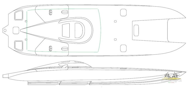Wood Tunnel Hull Rc Boats Boat