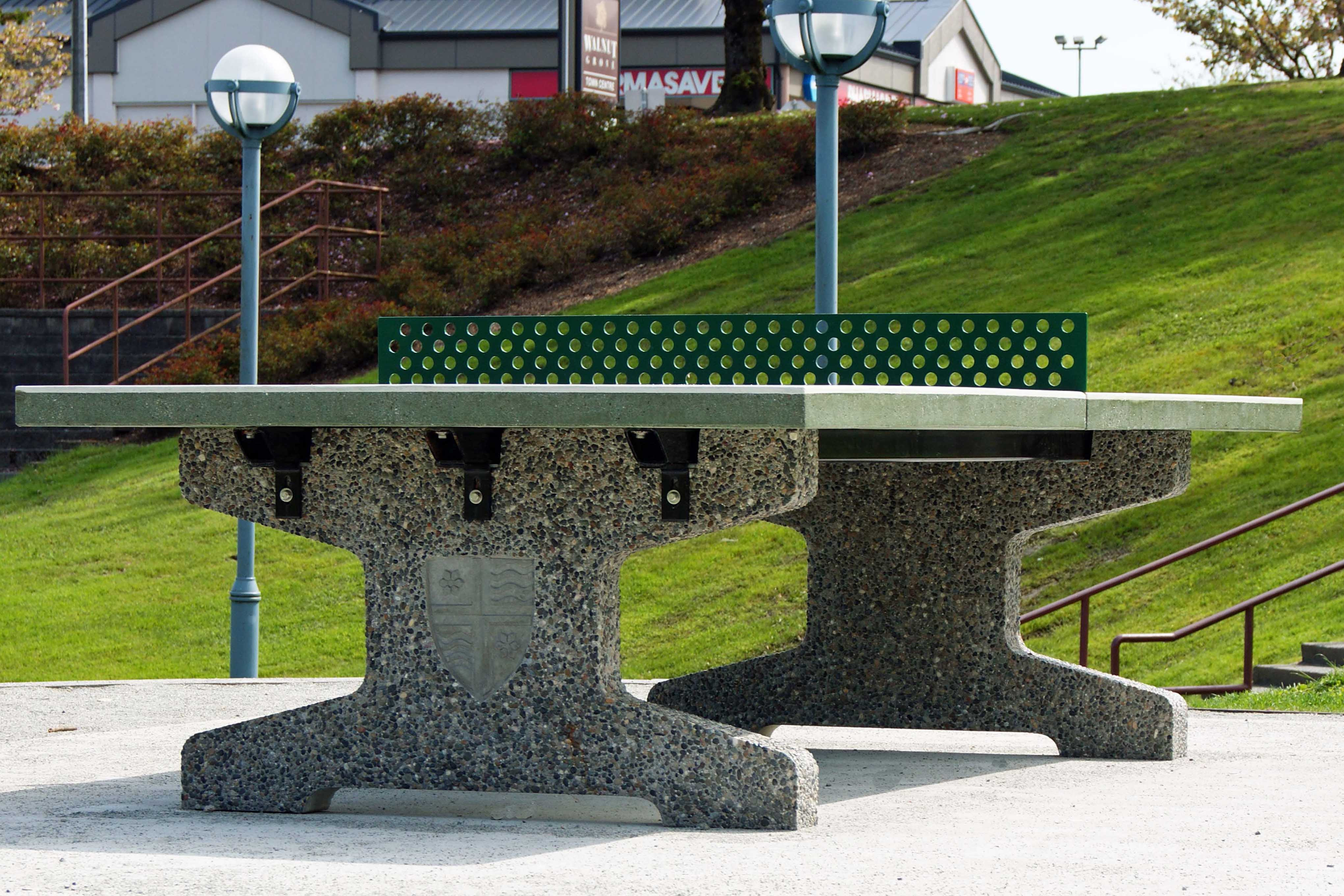 Yes, you can customize your concrete ping pong table ...