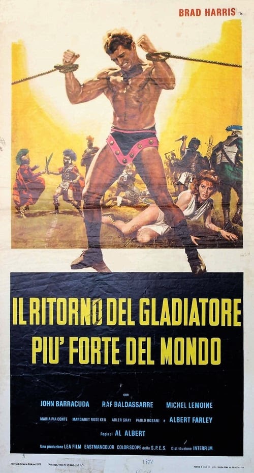 Assistir Il ritorno del gladiatore più forte del mondo (Three Giants of
the Roman Empire) 1971 Filme completo Online Dublado HD 1080p