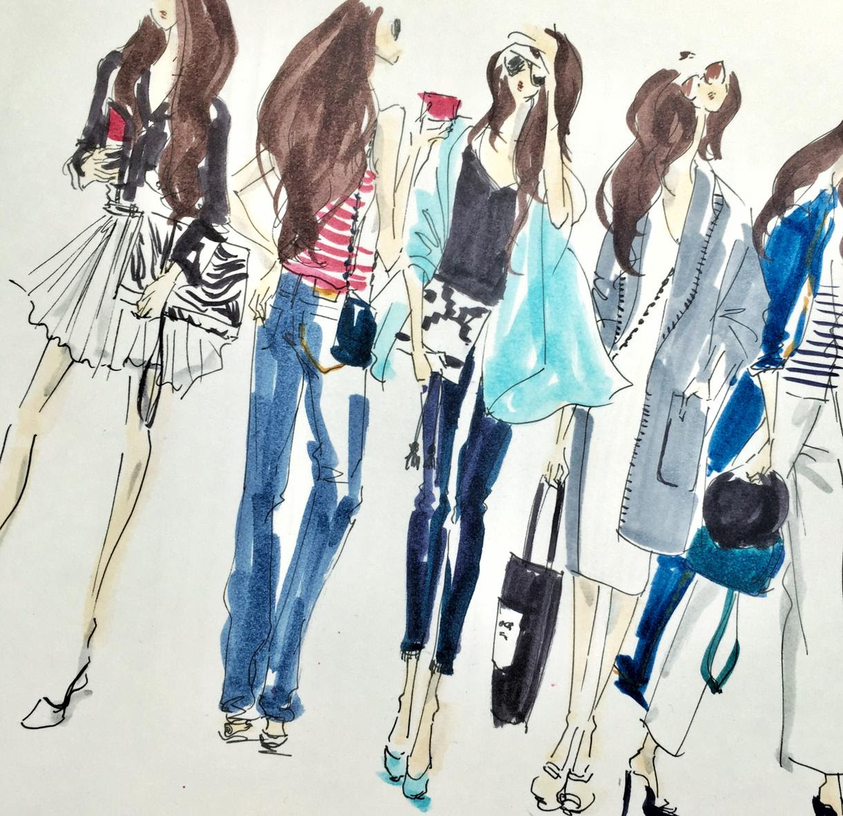 画像をダウンロード オシャレ ファッション デザイナー イラスト
