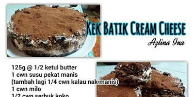 Resepi Kek Batik Jawa
