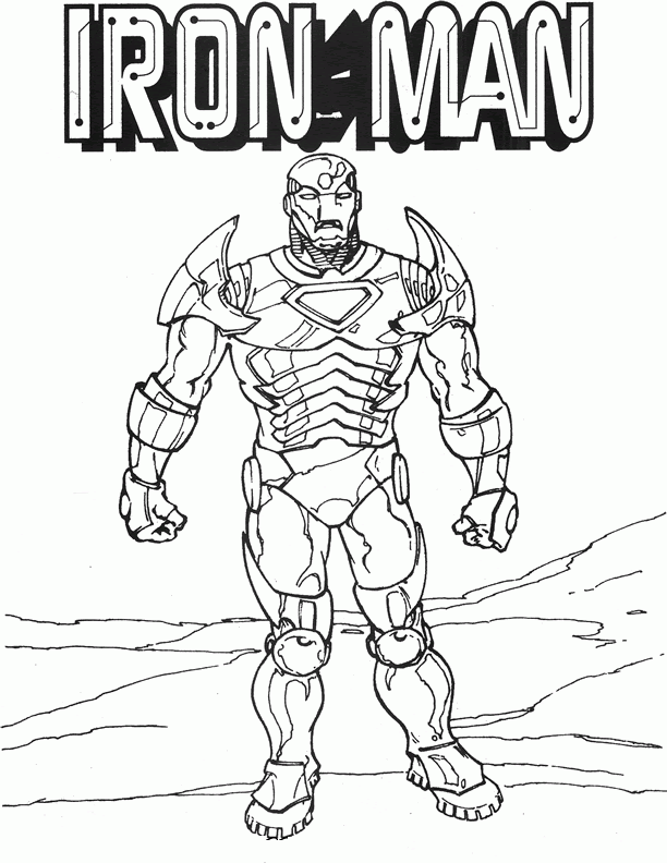 Free Iron Man Coloring Pages Free Printable Download Free Clip