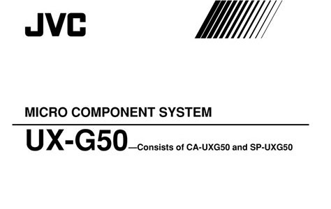 Free Download jvc uxg50 manual [PDF] [EPUB] PDF