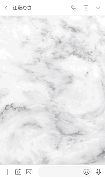 シンプル】大理石と英語文字_白 | LINE着せかえ | 370円