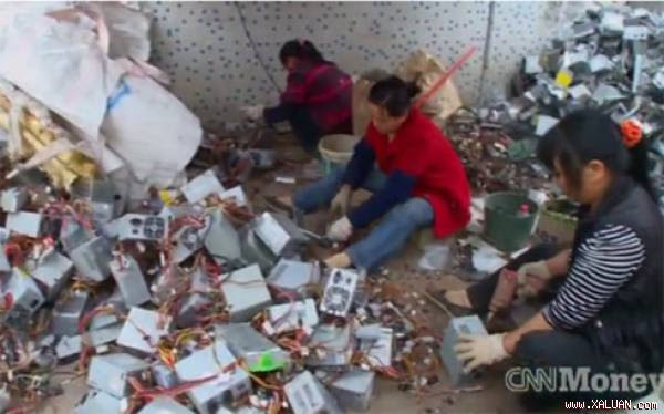 Số lượng rác thải điện tử tăng nhanh trong những năm gần đây