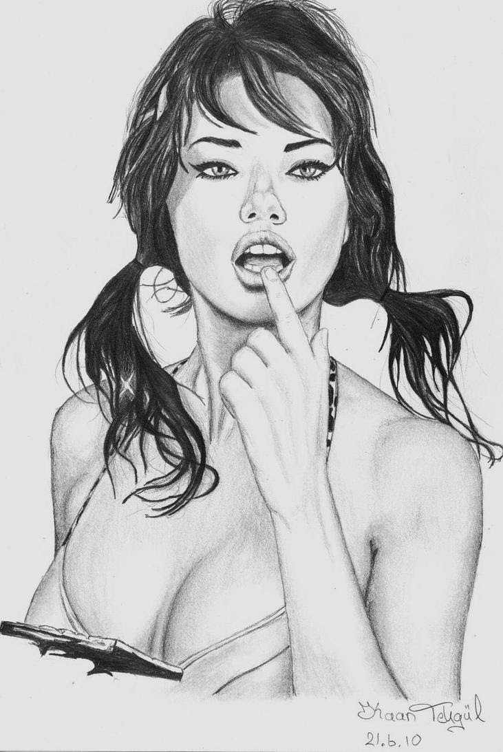 Adriana Lima 2 by ~a-rua-is on