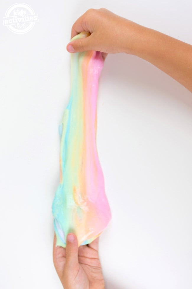 Stretching Unicorn Slime