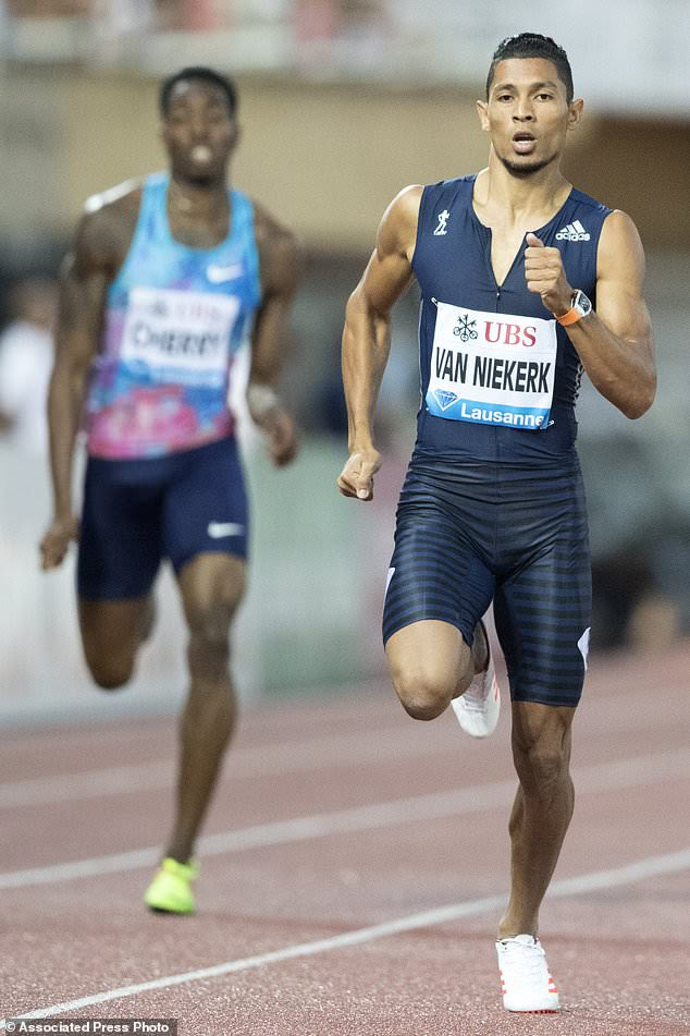 Wayde van Niekerk sets world-leading 400-meter time of 43 ...