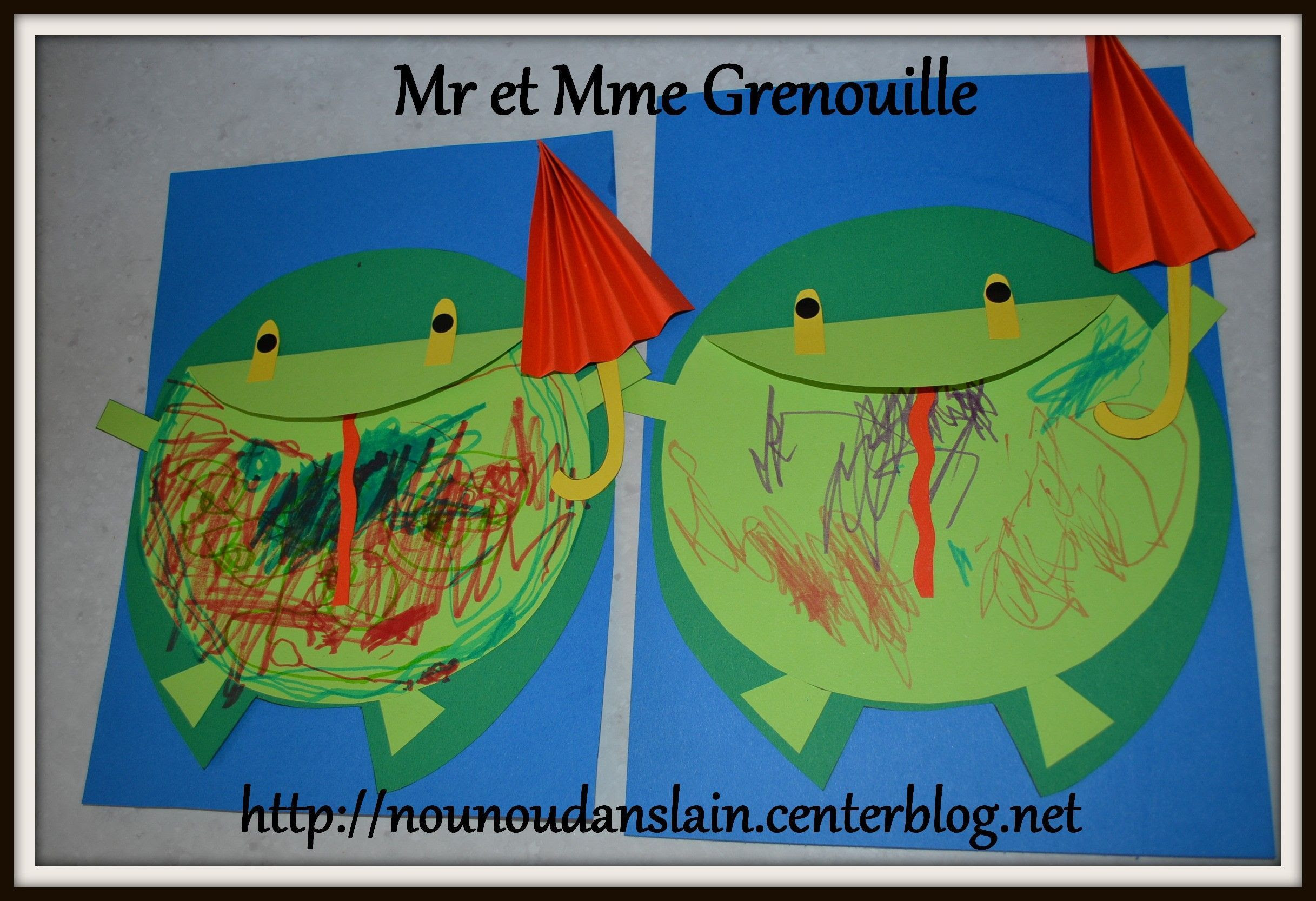 Mr et Mme Grenouille Mr et Mme Grenouille