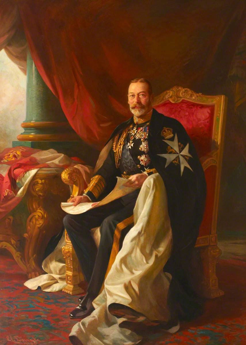 Bozzetto of HM King George V (1865-1936) - Museum of the Order of St John