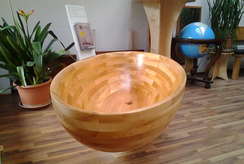 The Wooden Bathroom - Wood Bathtubs and Vessel Sinks ...