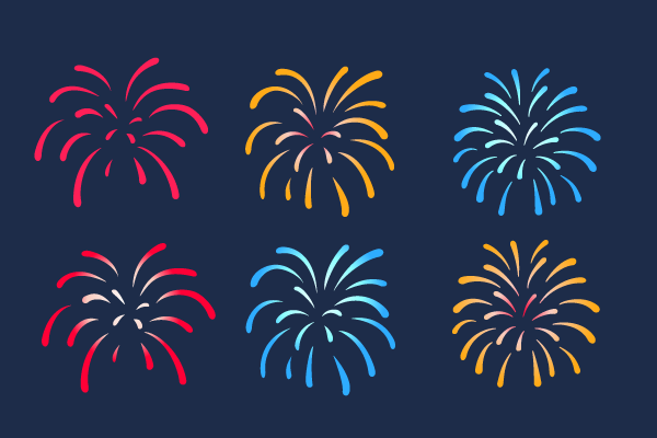 すべての動物の画像 無料印刷可能かわいい 簡単 花火 イラスト